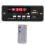 Bluetooth 5.0 MP3 Decoder Board with Remote, ABS Black, 92x35x29mm 7