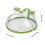 Microwave Splatter Guard Heat Resistant Cover Suitable for 3