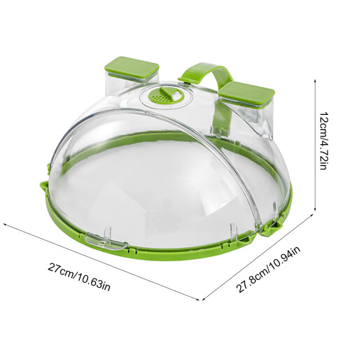 Microwave Splatter Guard Heat Resistant Cover Suitable for 2