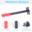Efficient 55 Gallon Drum Wrench, 31cm Full Length Iron Manual 6