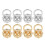 8Pcs Multifunctional Earring Lifters for Heavy Studs Secure Back 1