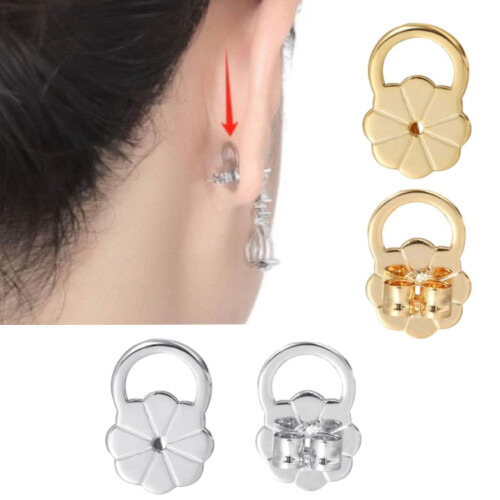 8Pcs Multifunctional Earring Lifters for Heavy Studs Secure Back 1