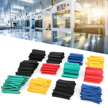 530pcs Heat Shrink Tube Kit, Assorted Sizes & Colors for Wiring