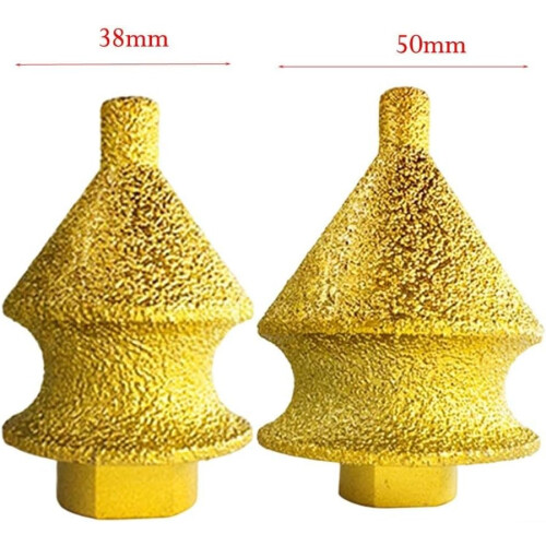 Conical Countersink Bits for M10 Thread - 38mm & 50mm Grinding Wheels for Smooth Tile Finishing 2