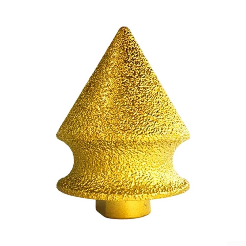 Diamond Grinding Wheel M10 Thread 50Mm Chamfer Countersink Bit Cone Tool For Glass Porcelain Tile Stone Polishing Gold 9016109839053