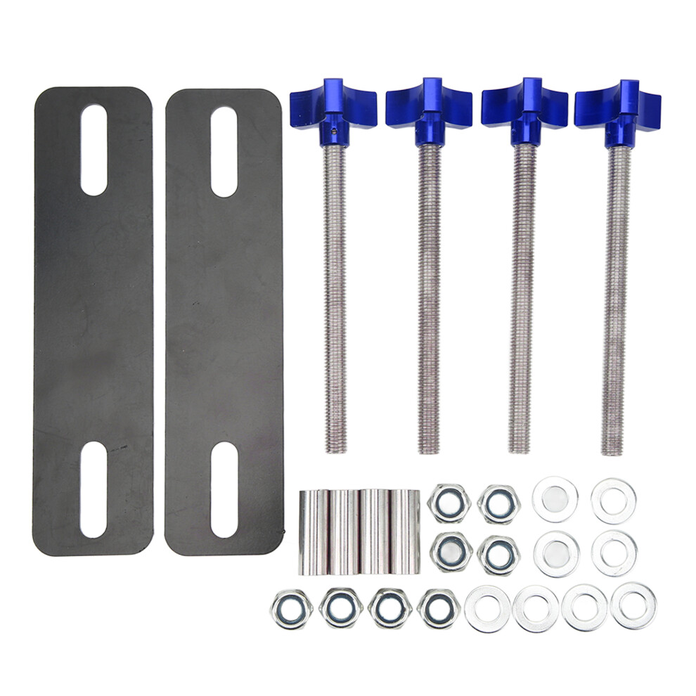 Off Road Traction Board Mounting Pins Adjustable Blue 8320539187297