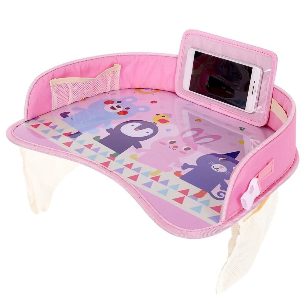 Kids Travel Tray Seat Lap Activity Half Surrounded