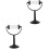 Teaching Triangular Prisms Set of 2 Glass Prisms for Light Physics Experiments and Educational Demonstrations 1