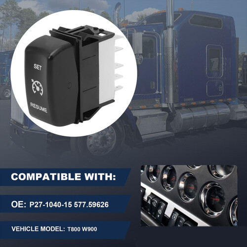 Vippebryter for elektrisk cruisekontroll for 2
