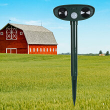 Solar-Tierabwehrsystem IPX4 6-8m Reichweite 110 300mAh