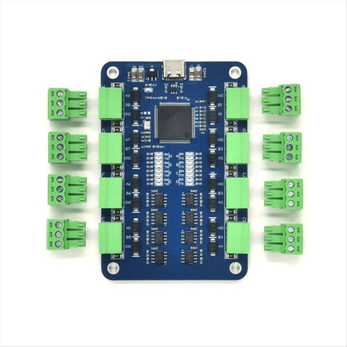 Μετατροπέας σειριακού RS485 Type-C USB σε 8 καναλιών, CH348