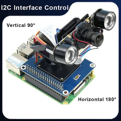 Til Pan Tilt HAT Light 40 PIN GPIO-udvidelseskort 1