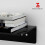 Acrylic Floating Shelf Small Storage Rack Wall-Mounted Black 2