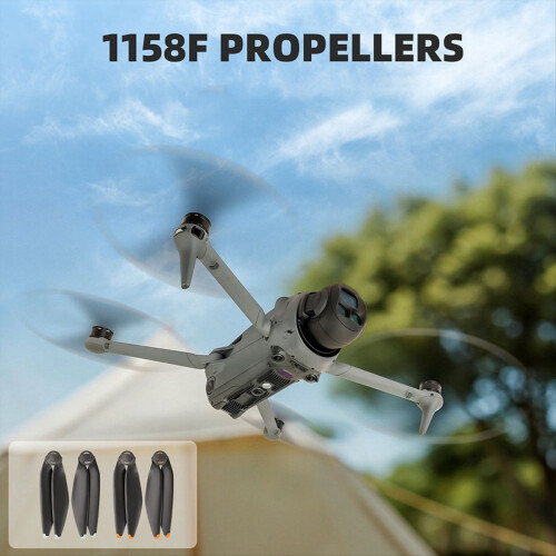 dla 4 Pro Propeller Quick Release Orange Tip 1