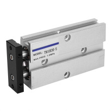 Robuster Aluminium Pneumatikzylinder TN10X30 Doppelwirkend Doppelkolben