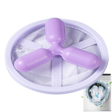 Lint Trap Floating Filter Bag For Washing Machine Purple Pet Hair Removal Debris Filter Decontamination Laundry Ball
