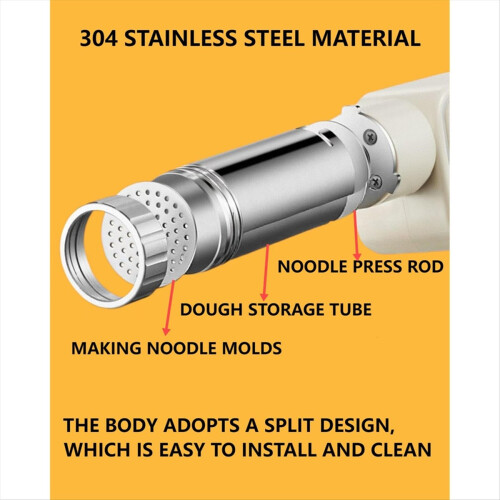 Electric Pasta Machine, Household Handheld Wireless Noodle Machine 2