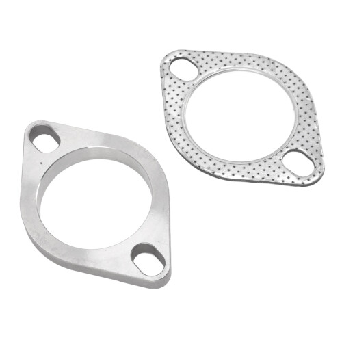 2PCS 2 Bolt 2.5in Exhaust Flange Connection Kit