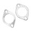 2PCS 2 Bolt 2.5in Exhaust Flange Connection Kit 7