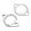 2PCS 2 Bolt 2.5in Exhaust Flange Connection Kit 5