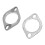 2PCS 2 Bolt 2.5in Exhaust Flange Connection Kit 4
