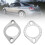 2PCS 2 Bolt 2.5in Exhaust Flange Connection Kit 12