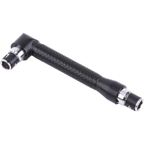 L Shape 1/4 Inch Hex Socket Wrench Double End Tool with Various Bits, Durable Hand Tool Wrench Driver 2