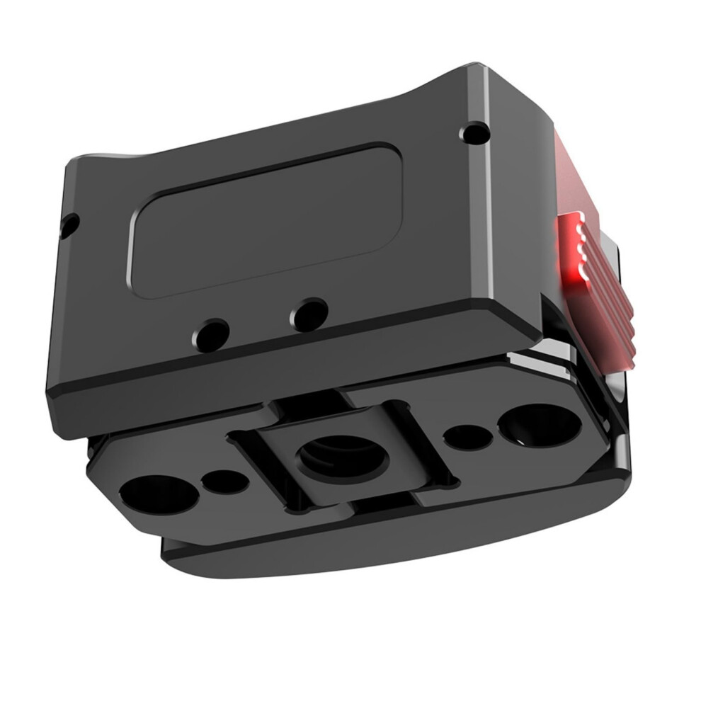 Charging Base Aluminum Two-Card Fast-Charging Adapter For Pocket 3 Mount Tripod Adapter Quick Release Accessory Black 9084446896664