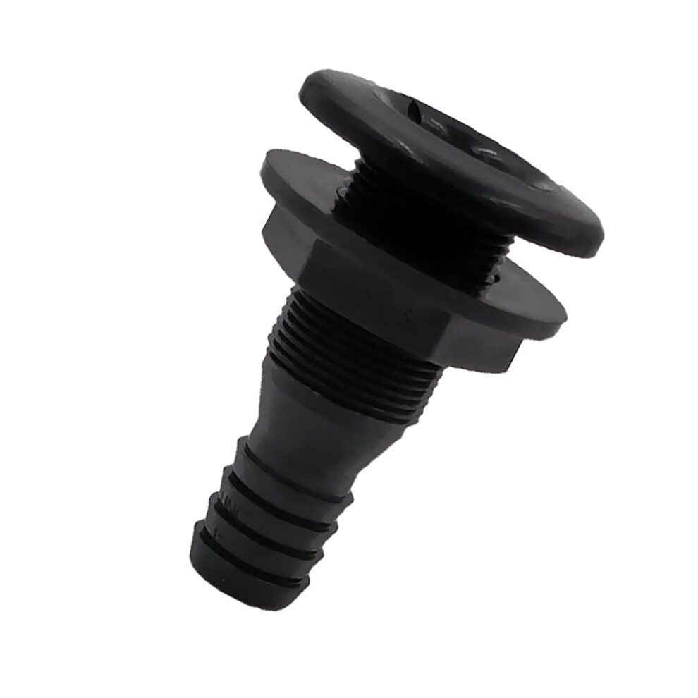 3/4'' Thru Hull Fitting - Stainless Steel Covered Marine Through Hull Connector For Boats And Yachts 9084446896695