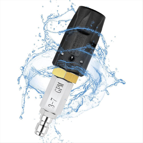 Downstream Soft Wash Nozzle, for Use with Pressure Washer 3-7 GPM 1