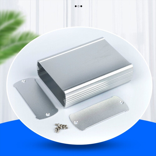 Θήκη αλουμινίου 82x32x110mm Αδιάβροχο ενσωματωμένο κουτί ασημί 1