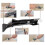 5 In 1 Silicone Remover Caulk Finisher Sealant Smooth Scraper Grout Kit Tools 2