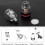 Professionelt mini-airbrush-luftfilter 5