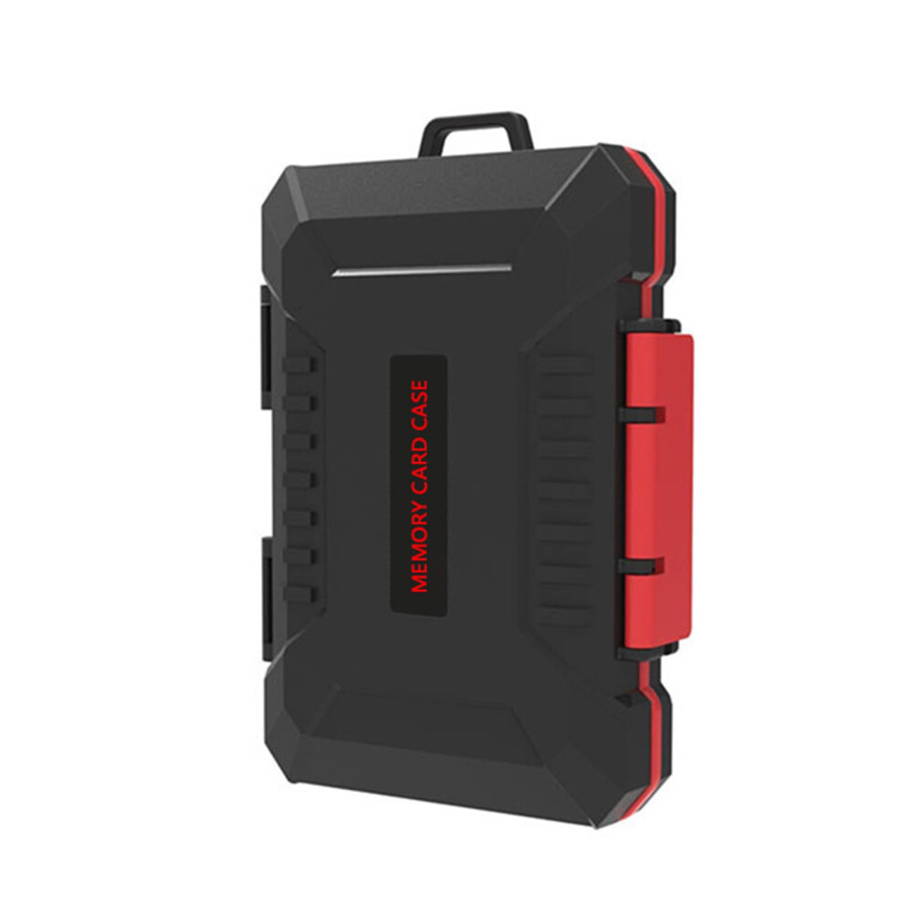 Memory Card Carrying Case - Compact Modern Design, Holds Sd, Microsd, Cf Cards, Durable Material, Travel-Friendly 9084446896848