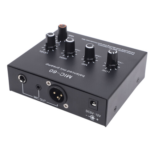 Microphone Preamp Enhance Sound Quality 48V Power 1