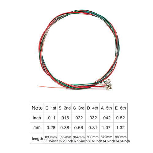 Guitar Strings 11-52 Strings for Guitar Beginner Performers 2
