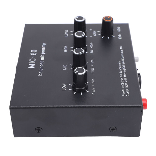 Microphone Preamp Enhance Sound Quality 48V Power 2
