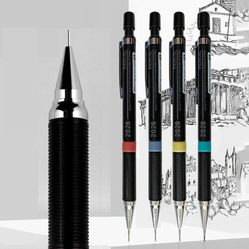 4 Pcs Automatic Pencils Drawing Pencils Mechanical Pencils for 1