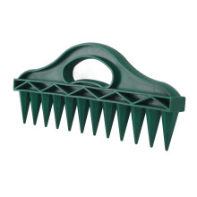 12 Holes Soil Digger Planter Tool with Seeder Dispenser for Efficient Garden Sowing and Seedling Planting