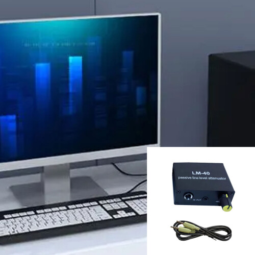 Passive Attenuator Line Output Signal Sound Card Speaker 1