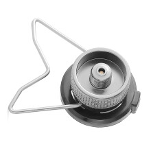 Lightweight Aluminum Alloy Gas Converter for Campers and