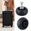 4Pcs 40x18mm Suitcase Wheels Replacement Black Luggage Wheels 4