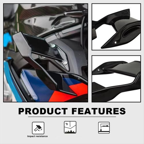 Φτερό φέρινγκ μοτοσικλέτας για S1000R M1000R 21-24 μαύρο 2