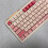 Thick PBT Keycaps 120keys XDA Profile Lucky Bear Sublimations 5