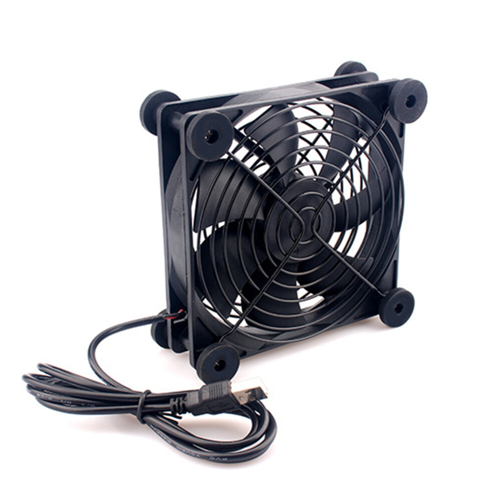 120Mm 5V Usb Powered Cooling Fan For Router Rack Video 7751000036621