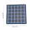40x40cm Lattice Pattern Handkerchief for Adult Multiple 3