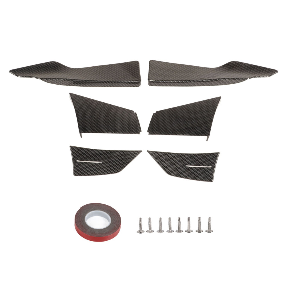 Front Bumper Wind Knife Carbon Fiber Style 8320539190532