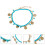 1St Trendy Female Beach Anklet in , Feest 2