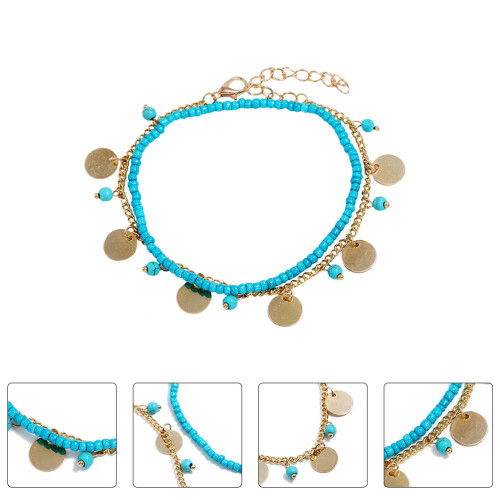 1St Trendy Female Beach Anklet in , Feest 1