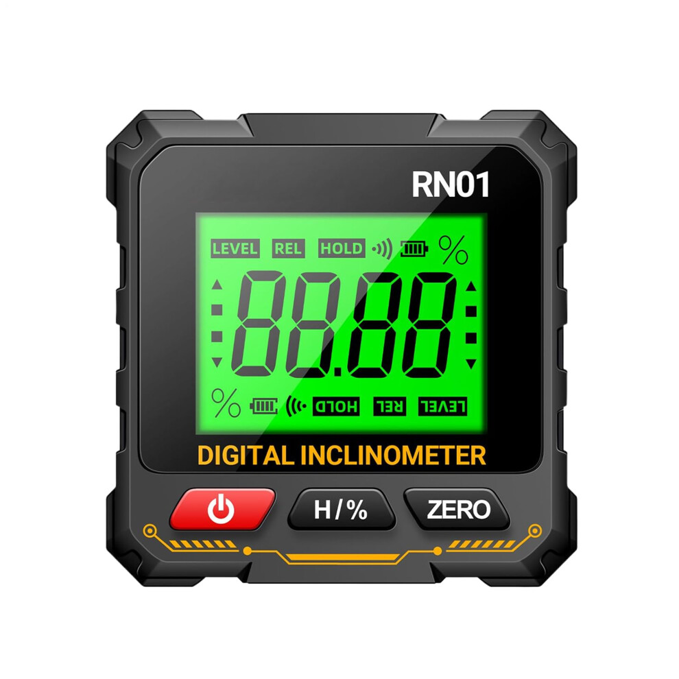 Digital Angle Finder Magnetic Tool - Precision Digital Protractor Level For Woodworking, Construction, Carpentry, And Machinists 6447073668449